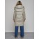 Coat insulated winter female, size 50, color light green