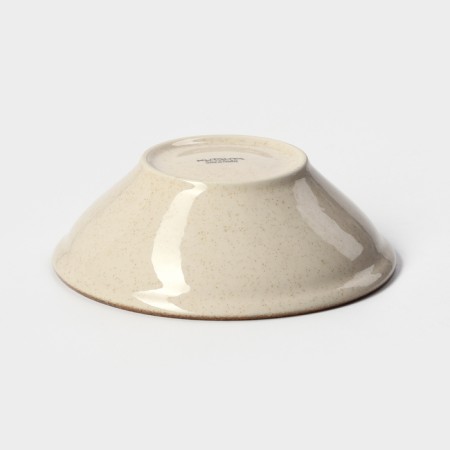 Porcelain salad Pearl, 500 ml, d = 20 cm, beige color-2