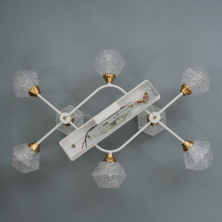 Lamp with PDU "Inter" 8xLED 40W white 84x52x18-118 cm-11