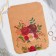 Invitation-Svits Kraft for the wedding: “Flowers”, 17 x 23 cm