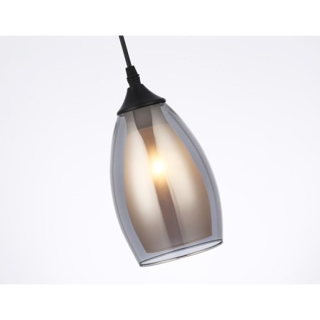 Suspended Ambrella Light, Modern, TR3535, E27, Black Color-4