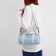 Youth bag with lightning, blue color