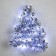 Girland "Mishura" 1 m Rosa, IP20, silver thread, 22 LED, 5 layers, D = 5 cm, glow white, CR2032X2