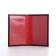 Passport cover, crocodile, burgundy color