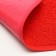 2-in-1 rug for a bowl/animal toilet "Paw", 40 x 30 cm, red