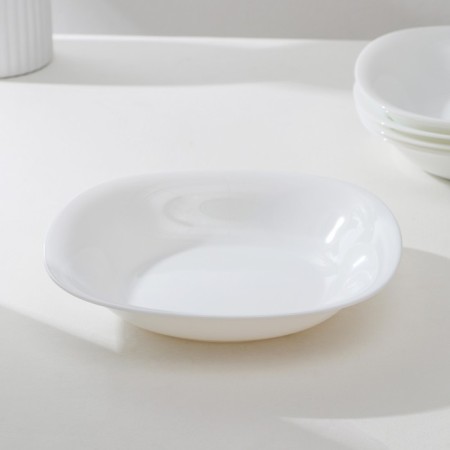Service table Luminarc Carine White & Black, glass ceramics, 30 objects, white and black color-5