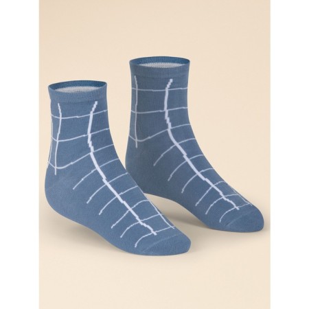 Children's socks, size 20-22, jeans color, 2 pcs-1