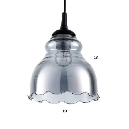 Lamp Bayerlux Damira 1he27 Toned 21x21x18cm-5