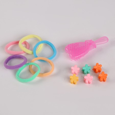 Gift set for a girl with a soft toy "hairy"-8
