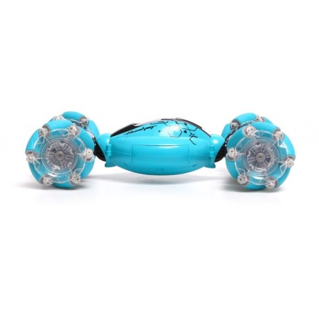 Crow in the radio -controlled Climber, 1:16, 4WD, light effects, works on the battery, the color is blue-1