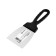 Facade scrap spatula, 80 mm, stainless steel, plastic handle