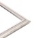Frame for paintings (mirrors) 21 x 30 x 2.7 cm, plastic, calligrata 6472, silver