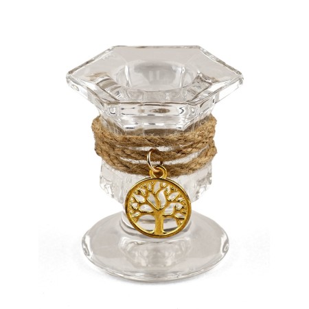 Glass candlestick, for high holy, 5 × 5.5 cm-1