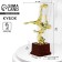 Award figure Cup "Football player", B, gold, plastic stand, 20 x 10 x 7.5 cm
