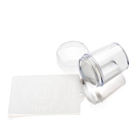 Stamping stamp large TNL, transparent