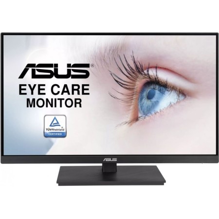 Монитор Asus VA24EQSB, 23.8", IPS, 1920x1080, 75Гц, 5 мс, HDMI, VGA, DP, чёрный-1