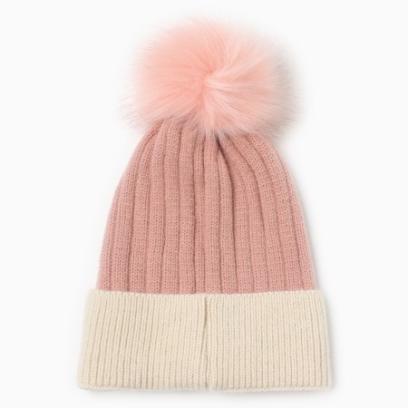 Women's hat minku, pink color, rr 58-60-5