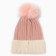 Women's hat minku, pink color, rr 58-60