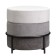 Norunn Pouffer, 480 × 480 × 450 mm, Shenill, Close Color gray
