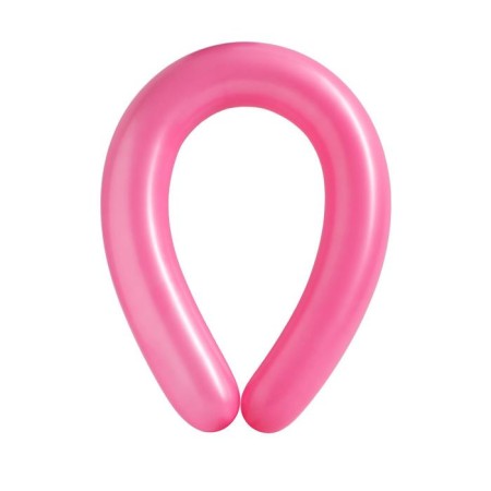Latex Twisting Ball 350, Macarun, set 100 pcs, color rose