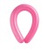 Latex Twisting Ball 350, Macarun, set 100 pcs, color rose