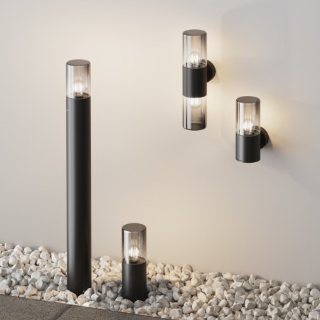 Landscape lamp Outdoor O432FL-01GF, 1x60W, 8x8x25 cm, E27, graphite color-5