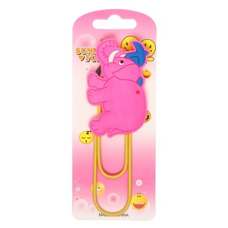 The bookmark is large, 11 cm, "elephant", mix-2