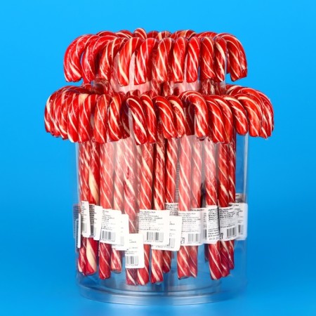 Caramel Lollice "cane" with a taste of strawberries, 28g-1