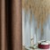 A set of curtains with Laura catching, size 2x200x270 cm, brown color