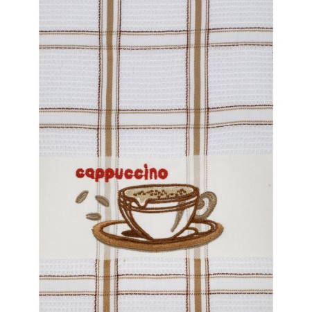 A set of wuffed napkins Diva Afrodita "Coffee", size 45x65 cm, 2 pcs-2