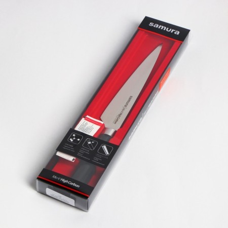 Kitchen knife Samura Mo-V, universal, blade 19.2 cm-4