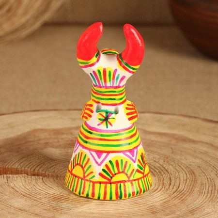 Filimonovskaya toy Bell "Cow", 10-12 cm-3