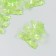 Decor for creativity plastic "Leaves" transparent green set 20 grams 0.4x4x5.2 cm