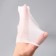 Kapron for dolls and flowers, set 4 pcs., Size 1 pc. - 45 × 6 cm, white color
