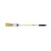 Round tundra, natural bristles, wooden handle, No. 2, 20 mm