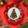 Glass Glass Daulay "New Year's spruce", 400 ml, 19 × 3.7 cm