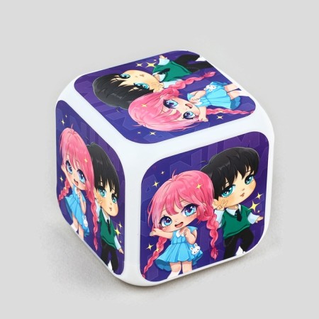 Watch an alarm clock "Anime", Mod.68, 7.8 x 7.8 cm.-2