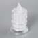 Nightlight "frosty candle" LED from 3XAG10 batteries 4.5x4.5x8 cm