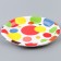 Paper plate "Circles", in a set of 6 pcs., 23 cm