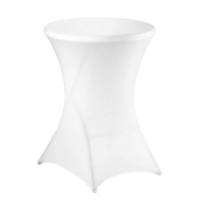 Wedding cover on the table, white, size 80x110cm