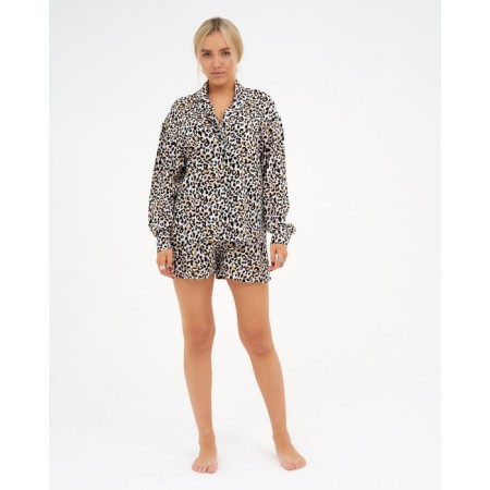Pajamas (shorts, jacket) KAFTAN, White, p. 48-50-4