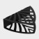 Salphetens Dolyana "Pyramid", 12.5 × 4 × 9 cm, black color