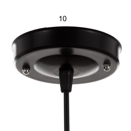 Lamp Bayerlux "Loki2" 1x15W E27 black 30x30x70cm-4