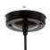 Lamp Bayerlux "Loki2" 1x15W E27 black 30x30x70cm