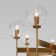 Smart ceiling lamp Arrista, 60W, E14, 76x76x51 cm