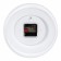 Walls wall, interior "pure classics", silent, d-24.5 cm, white