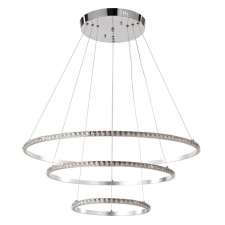 Bayerlux 59914/3 LED 94W 4000K silver 71x71x2-82 cm