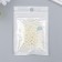 Decor for creativity plastic "Balls. Cream" d = 3-8 mm, set 10 grams