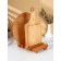 A stand for cutting boards, covers and plates ADELICA, 18 × 21 × 4 cm, oak