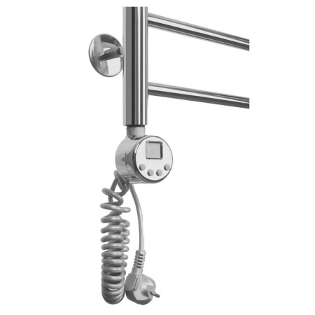 Domoterm electric heated towel rail "Medea" P10, 500x1000 mm, left, chrome-2